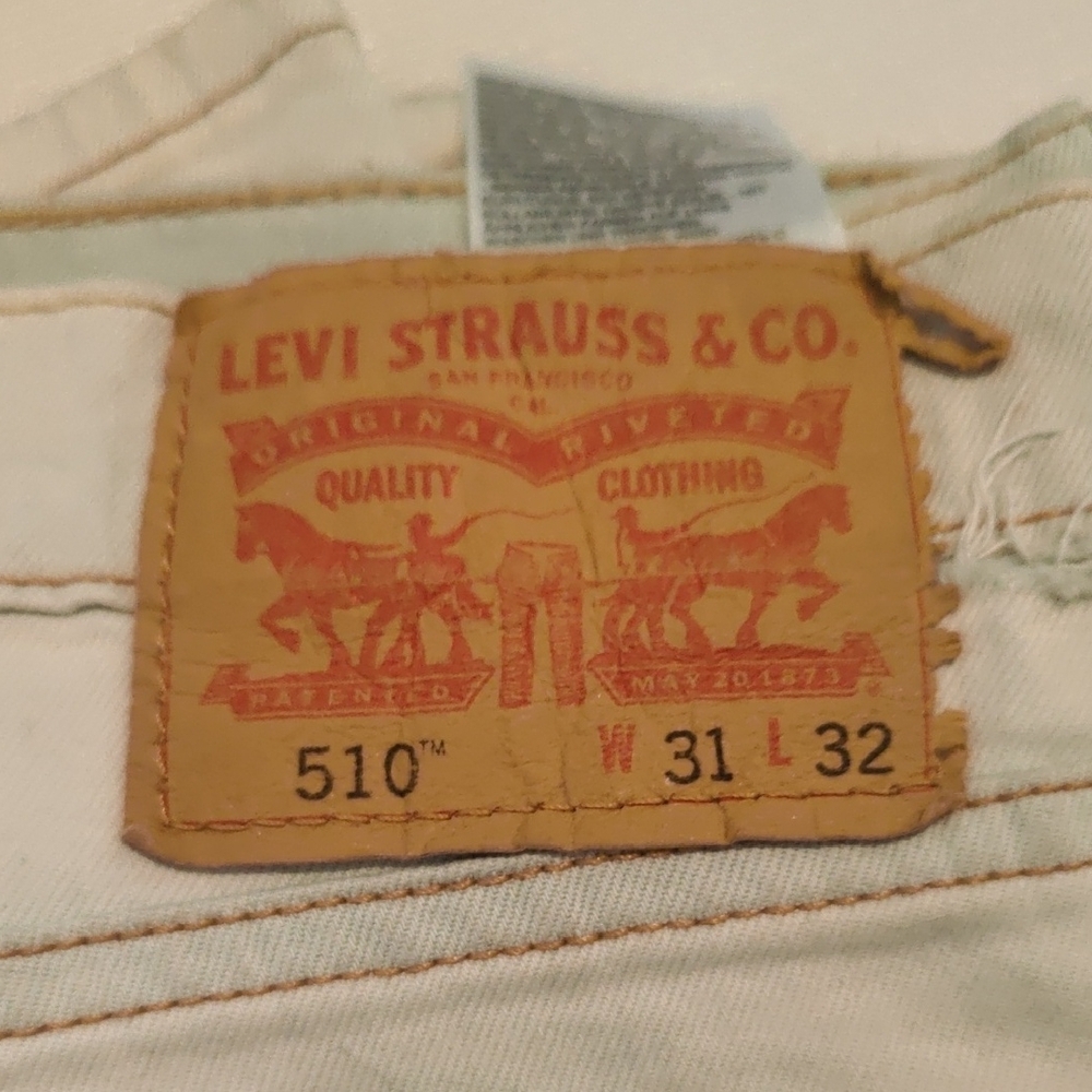 Levi Strauss & Co. Beige Jeans
